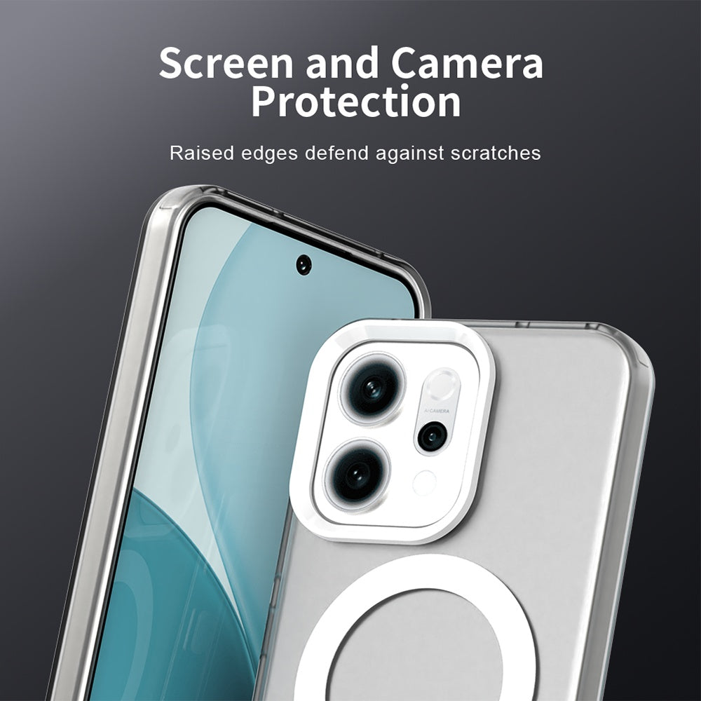 Futrola MagSafe za Oppo Reno14, Techsuit, CandyCase, Bijela