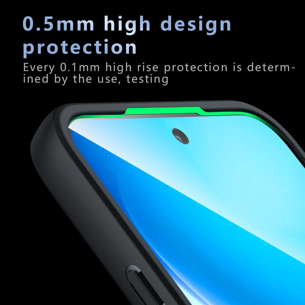 MagSafe maska za Oppo Reno16 F / Reno16 FS, Techsuit, PureFrost, Crna Satenska