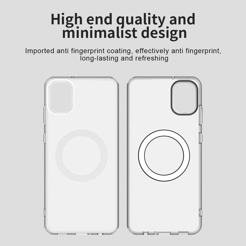 MagSafe futrola za Samsung Galaxy A05 A055, Techsuit, CandyCase, Bijela