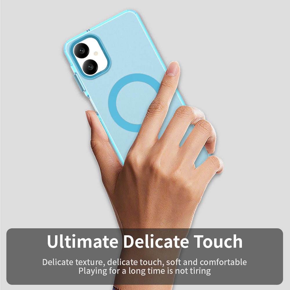 MagSafe futrola za Samsung Galaxy A06 A065, Techsuit, CandyCase, Plava
