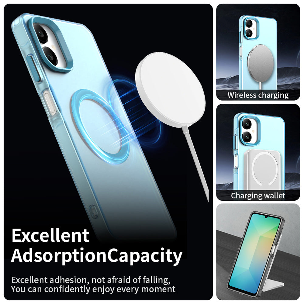 MagSafe futrola za Samsung Galaxy A06 A065, Techsuit, CandyCase, Plava