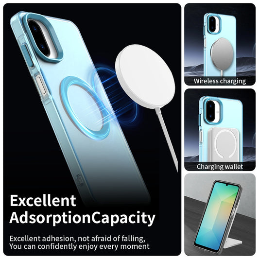 MagSafe futrola za Samsung Galaxy A07 4G A075, Techsuit, CandyCase, Plava