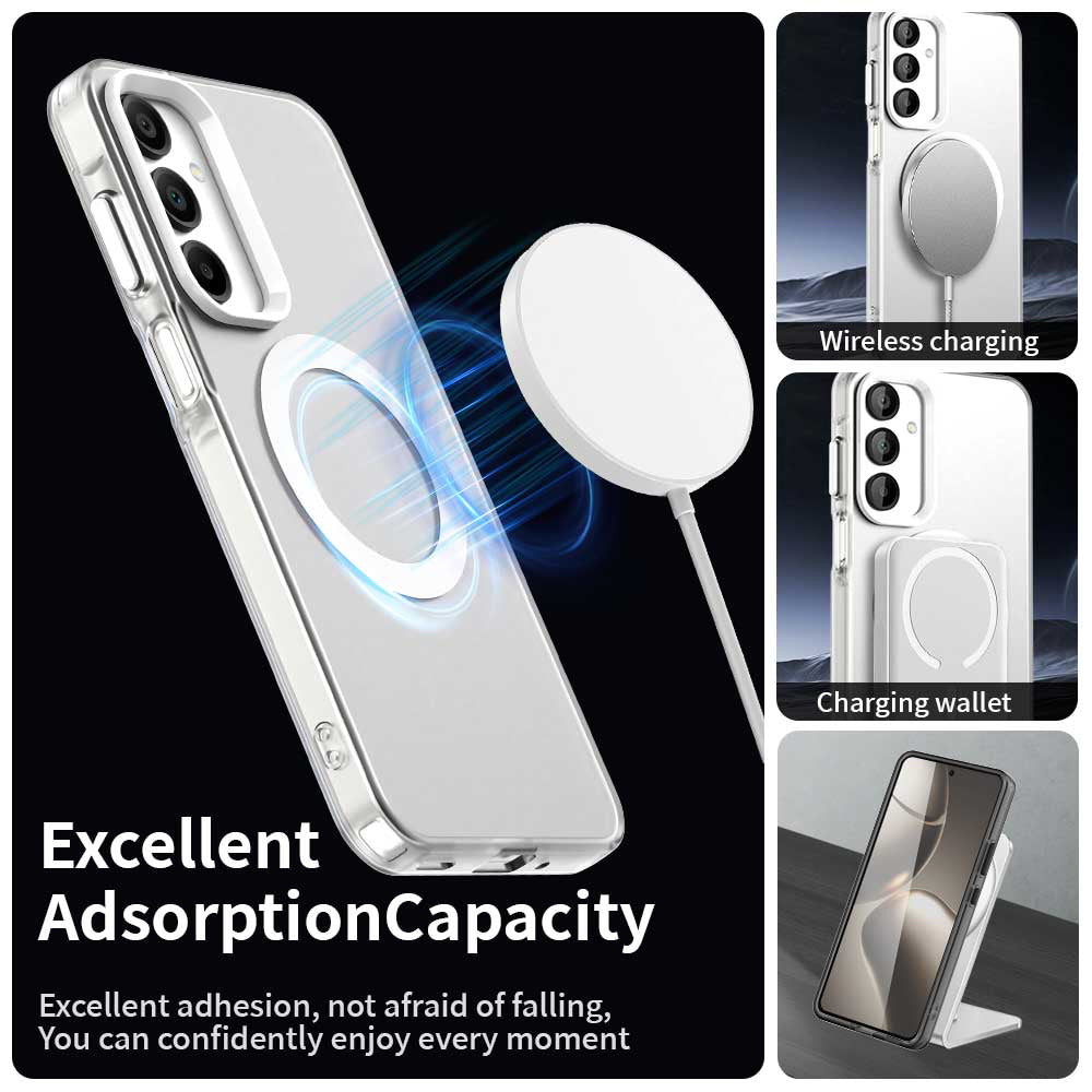 MagSafe futrola za Samsung Galaxy A16 5G A166 / A16 4G A165, Techsuit, CandyCase, Bijela