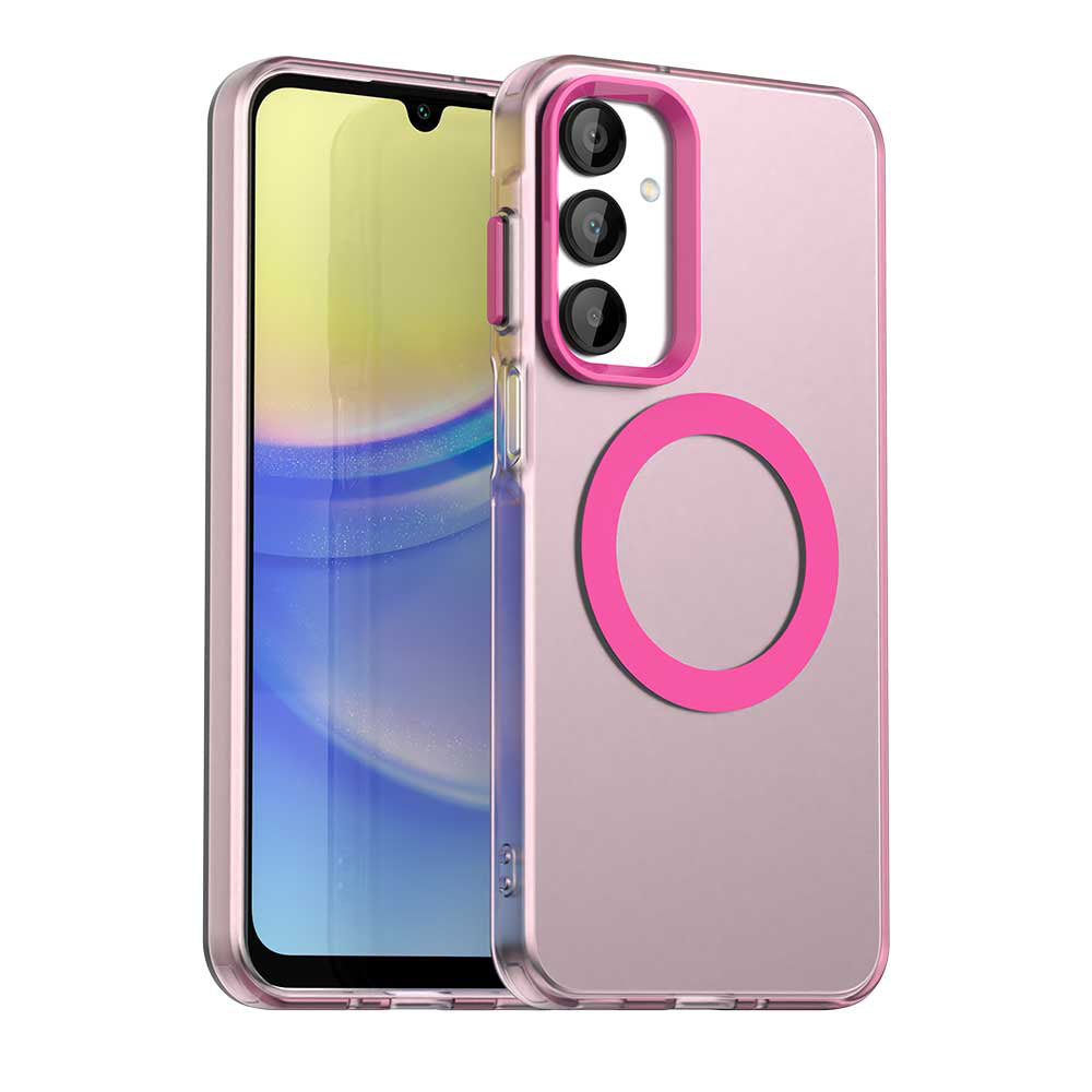 MagSafe futrola za Samsung Galaxy A16 5G A166 / A16 4G A165, Techsuit, CandyCase, Roza