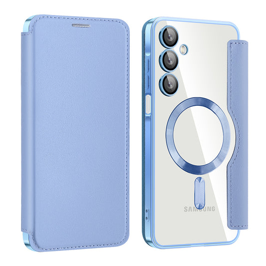 MagSafe futrola za Samsung Galaxy A16 5G A166 / A16 4G A165, Techsuit, SmartMag Book, Plava