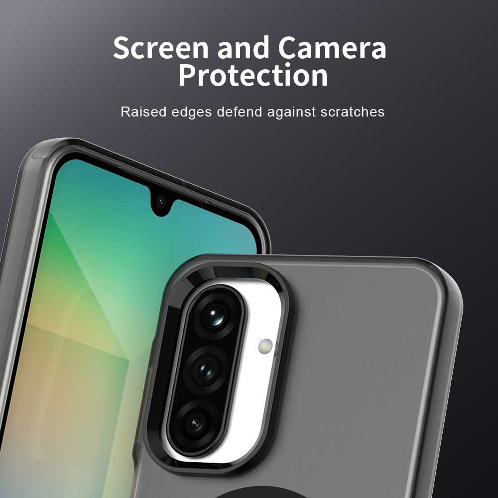 MagSafe maska za Samsung Galaxy A27 5G, Techsuit, CandyCase, Crna