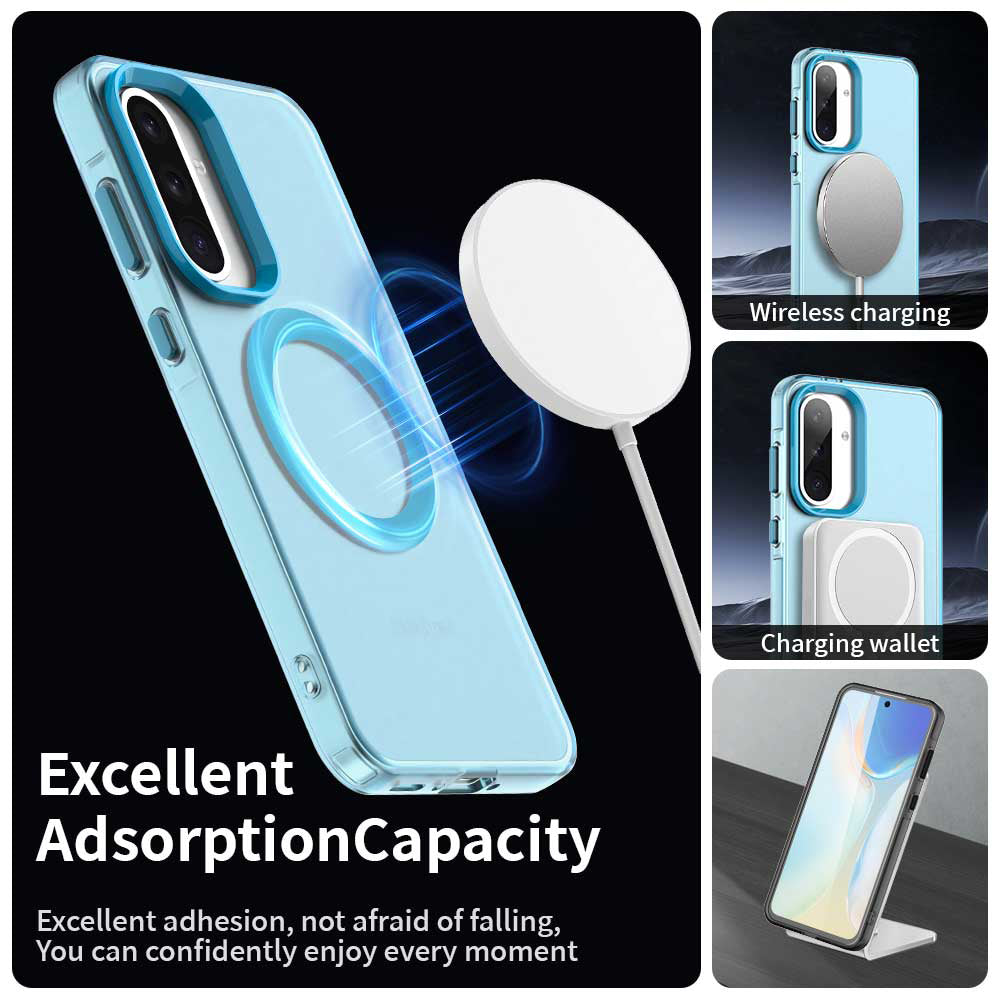 MagSafe futrola za Samsung Galaxy A36 A366, Techsuit, CandyCase, Plava