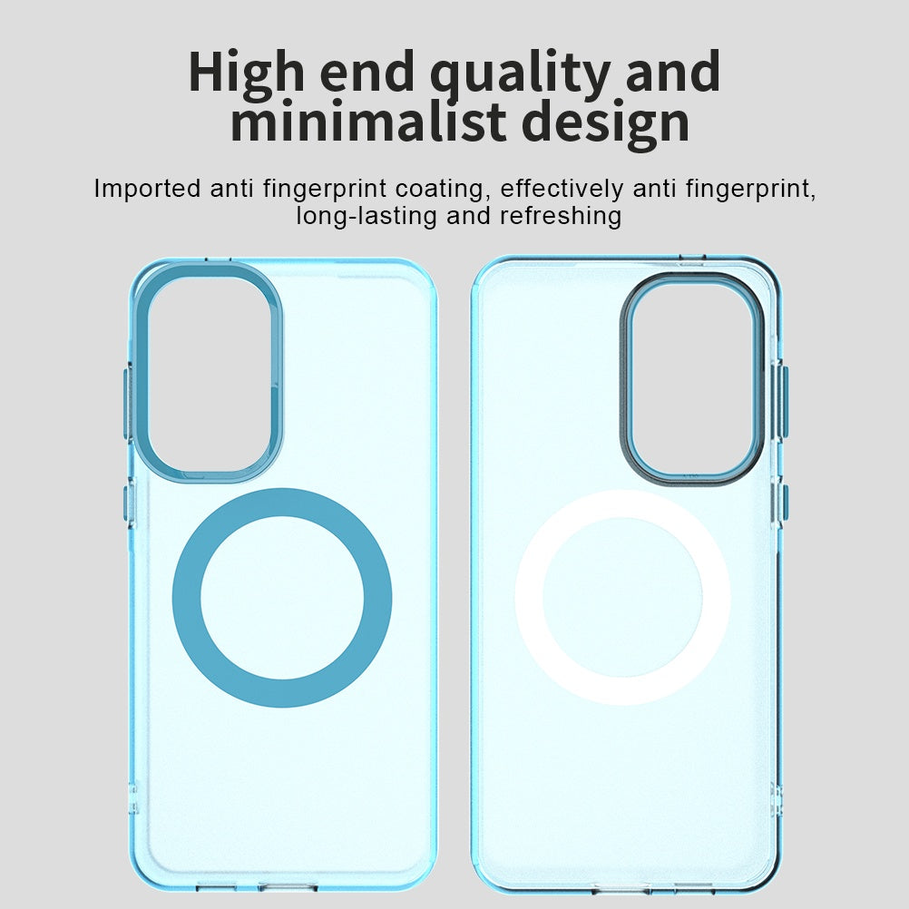 Futrola MagSafe za Samsung Galaxy A37 5G, Techsuit, CandyCase, Plava