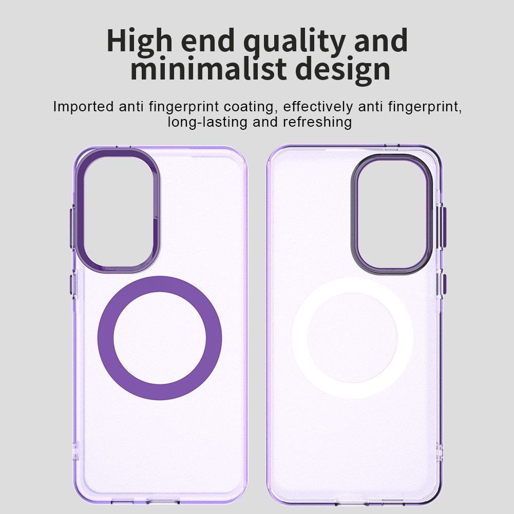MagSafe futrola za Samsung Galaxy A37 5G, Techsuit, CandyCase, Ljubičasta