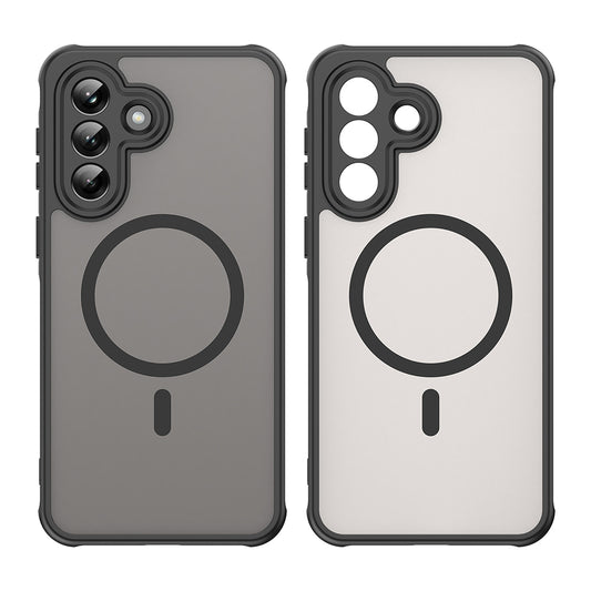 Futrola MagSafe za Samsung Galaxy A37 5G, Techsuit, HaloFrost II, Crna