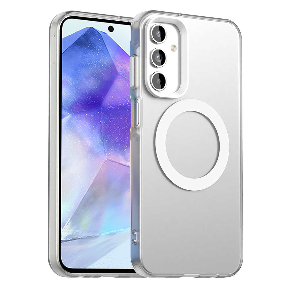 MagSafe futrola za Samsung Galaxy A55 5G A556, Techsuit, CandyCase, Bijela