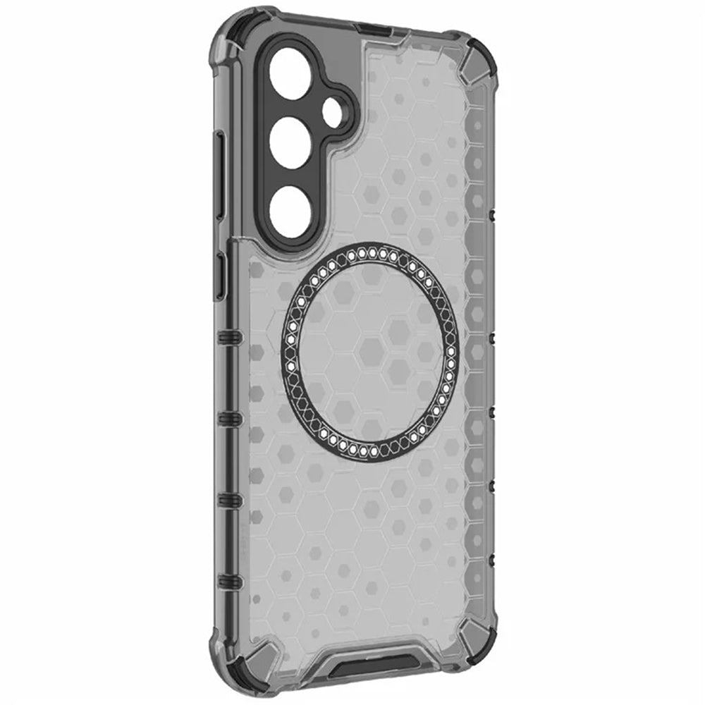 MagSafe futrola za Samsung Galaxy A55 5G A556, Techsuit, HoneyComb Shield, Crna