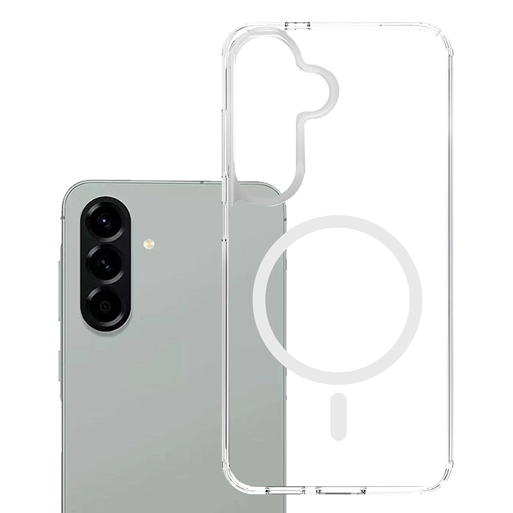 MagSafe futrola za Samsung Galaxy A57 5G, 3MK, Armor MagCase, Prozirna