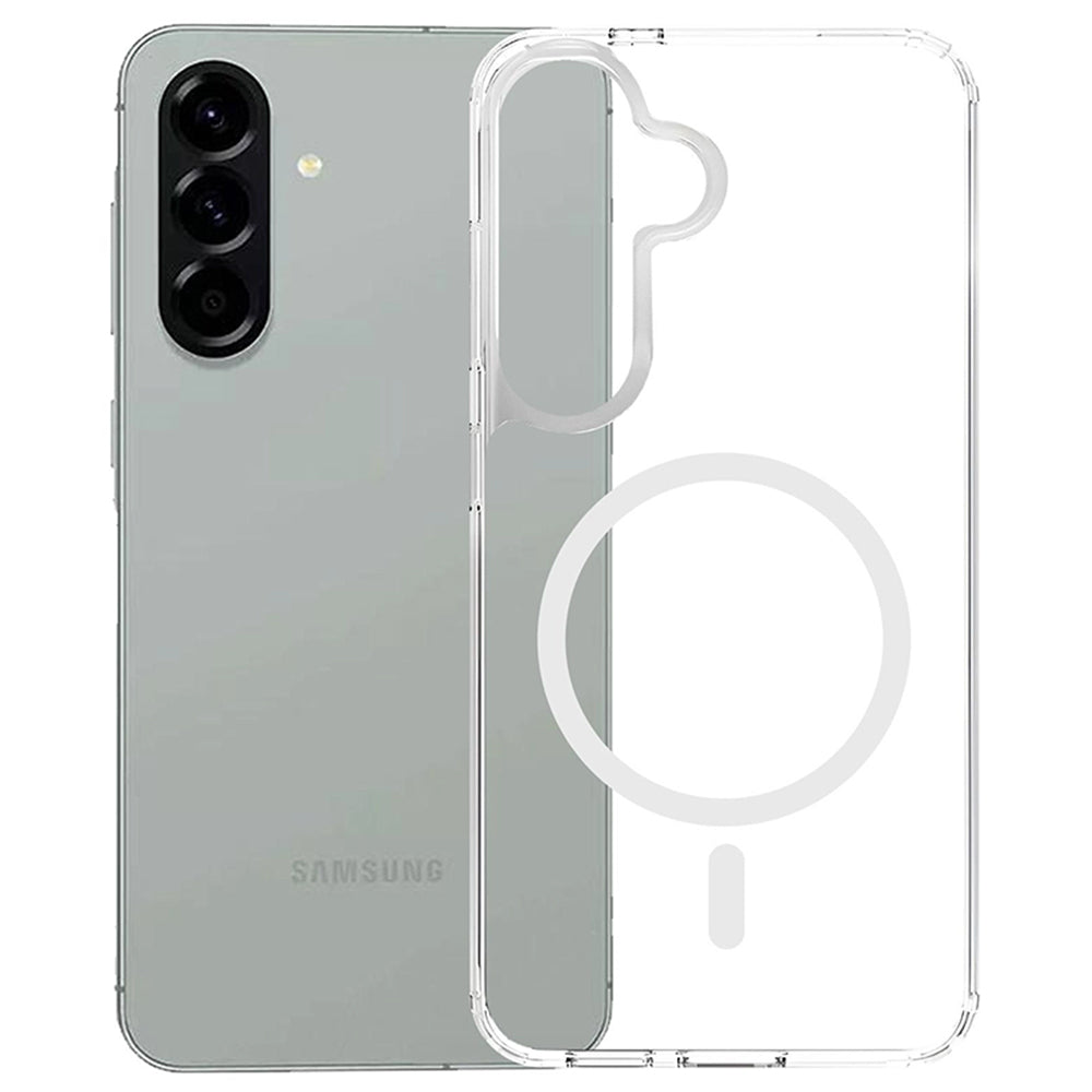 MagSafe futrola za Samsung Galaxy A57 5G, 3MK, Armor MagCase, Prozirna
