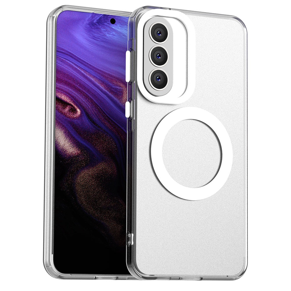 Futrola MagSafe za Samsung Galaxy A57 5G, Techsuit, CandyCase, Bijela
