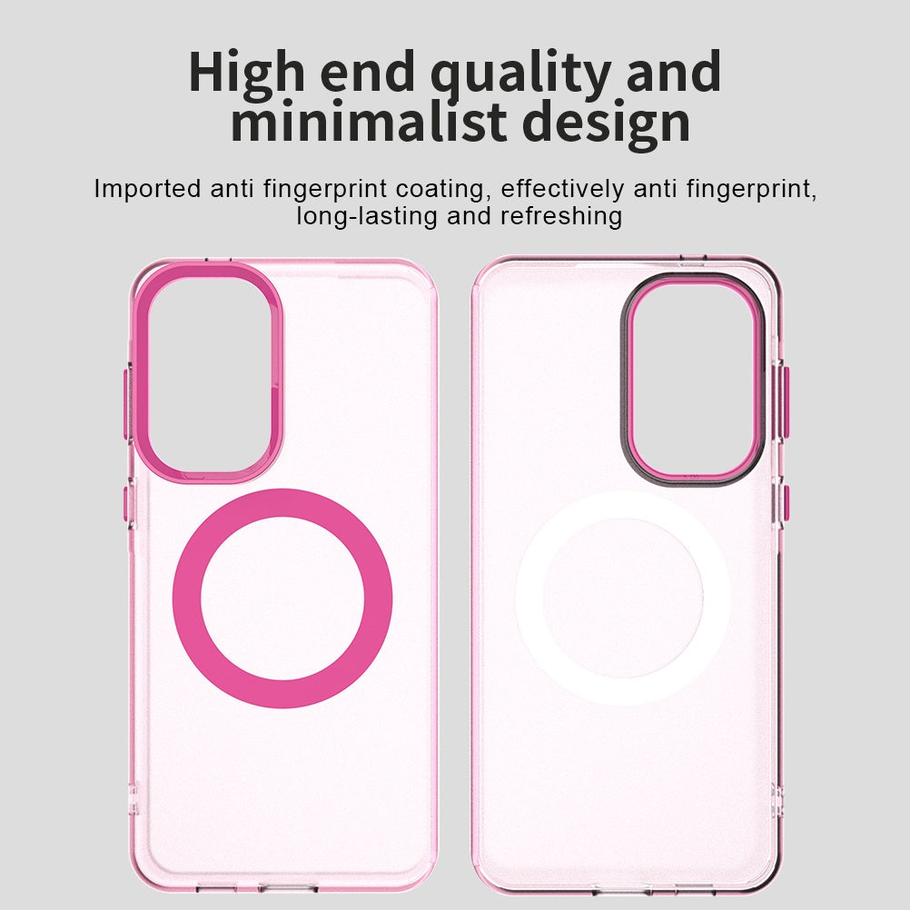 Futrola MagSafe za Samsung Galaxy A57 5G, Techsuit, CandyCase, Roza