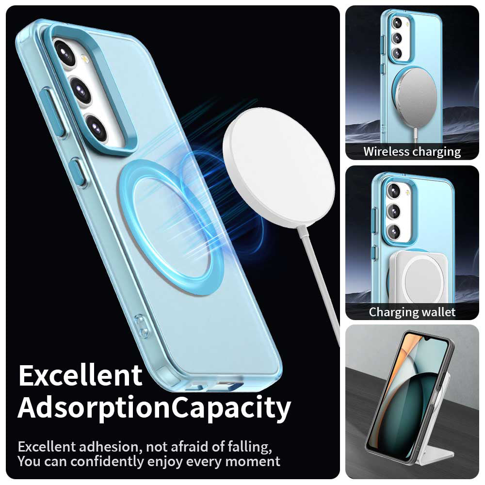 MagSafe futrola za Samsung Galaxy S23 S911, Techsuit, CandyCase, Plava