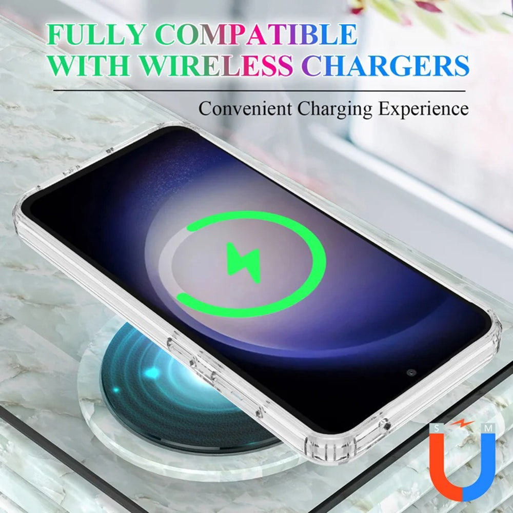 MagSafe maska za Samsung Galaxy S24 S921, Techsuit, Pro, Prozirna