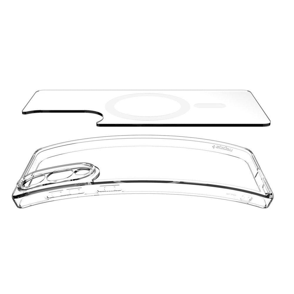 Futrola MagSafe za Samsung Galaxy S25 Edge S937, Spigen, Ultra Hybrid, Bijela ACS09418
