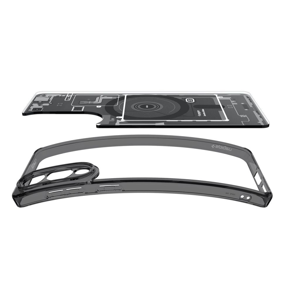 Futrola MagSafe za Samsung Galaxy S25 Edge S937, Spigen, Ultra Hybrid Zero One, Crna ACS09415