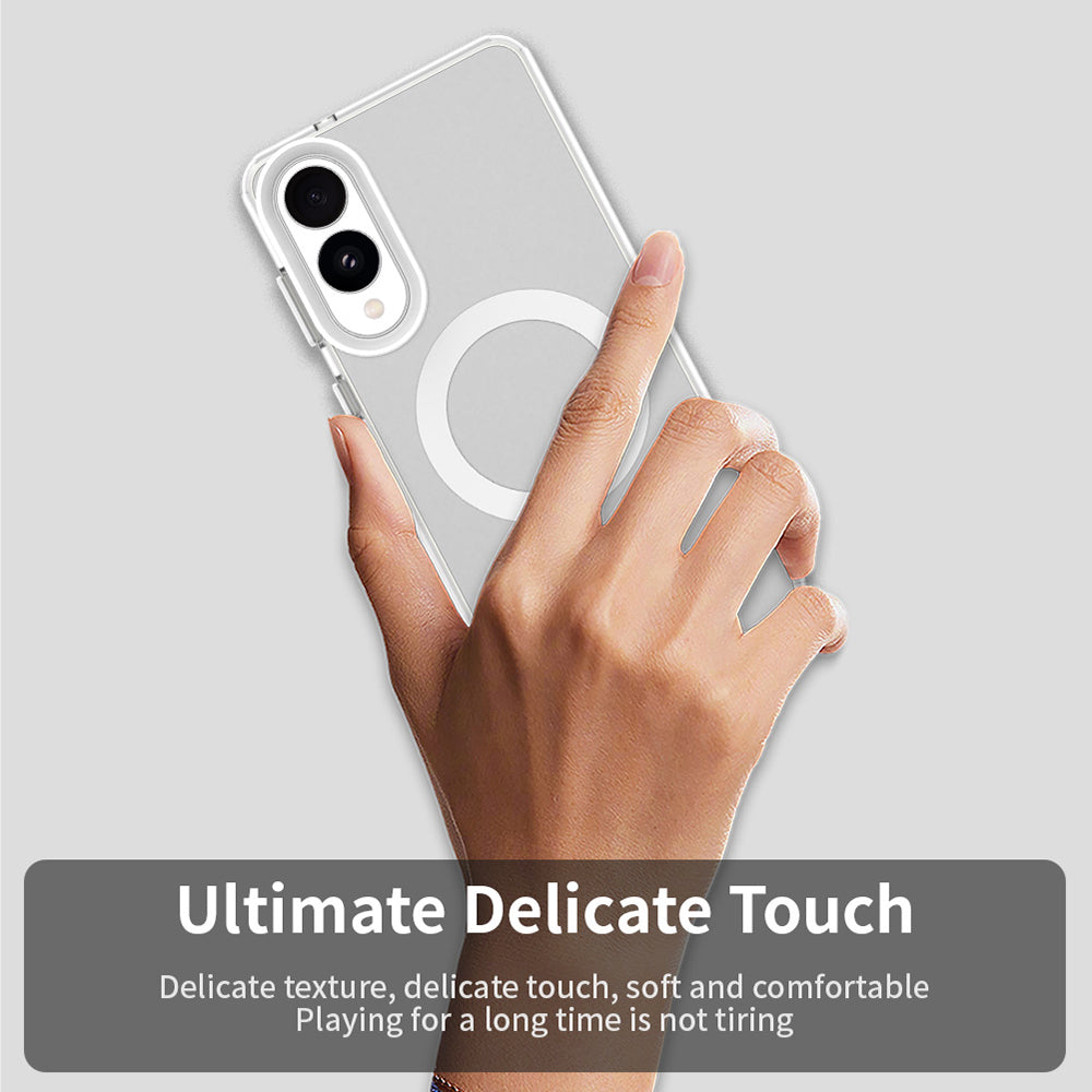 MagSafe futrola za Samsung Galaxy S25 Edge S937, Techsuit, CandyCase, Bijela