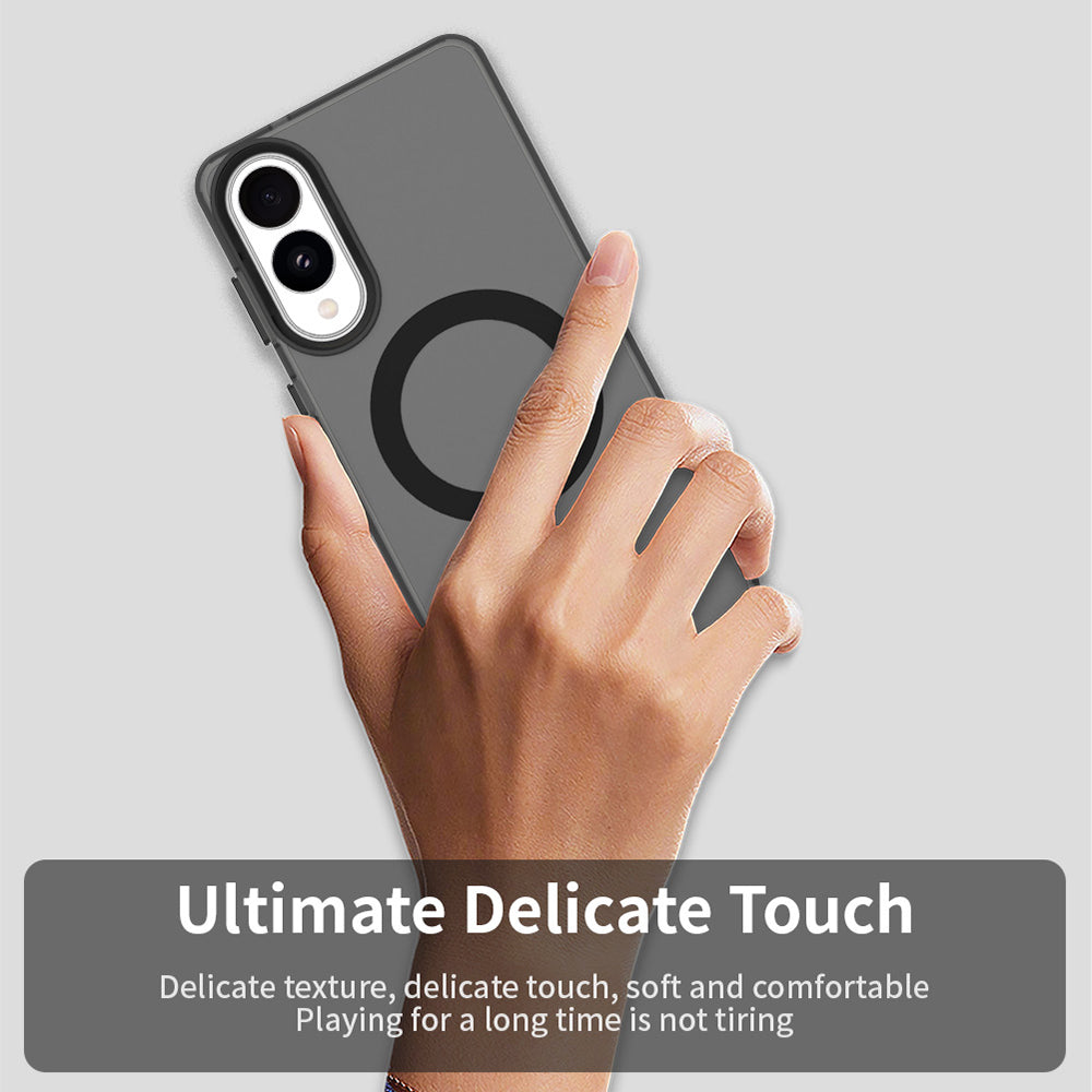 MagSafe futrola za Samsung Galaxy S25 Edge S937, Techsuit, CandyCase, Crna