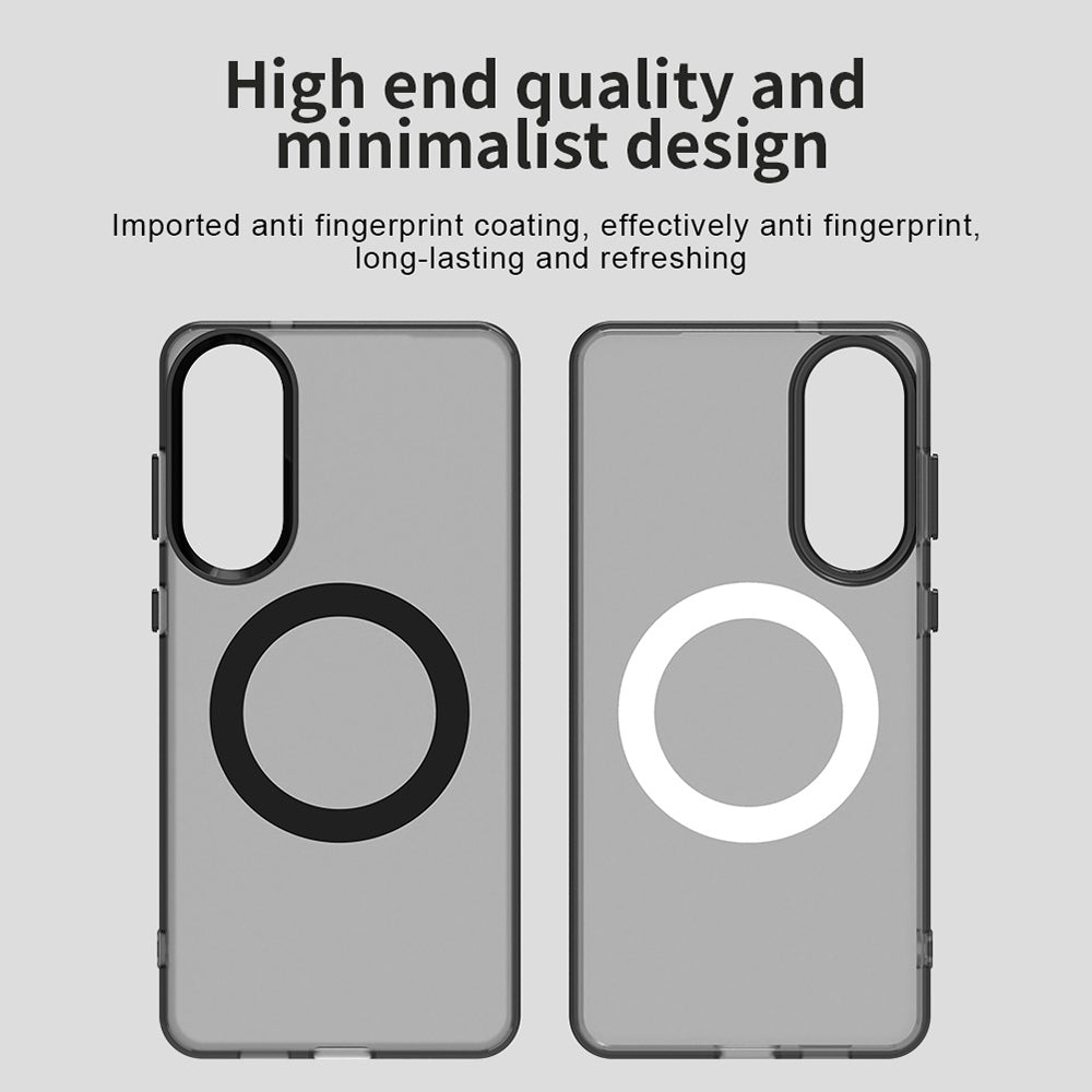 MagSafe futrola za Samsung Galaxy S25 Edge S937, Techsuit, CandyCase, Crna