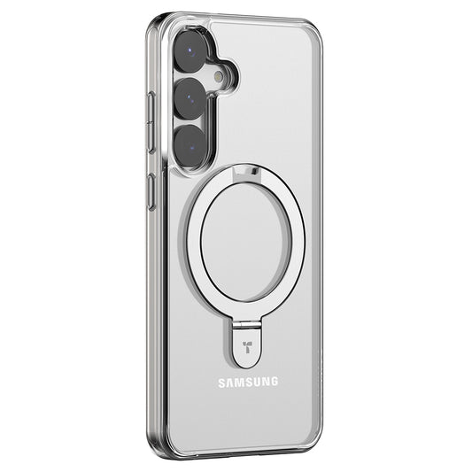 Futrola MagSafe za Samsung Galaxy S25+ S936, Torras, Ostand, Prozirna