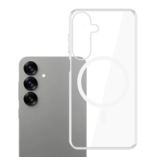 MagSafe futrola za Samsung Galaxy S25 S931, 3MK, Clear MagCase, Prozirna