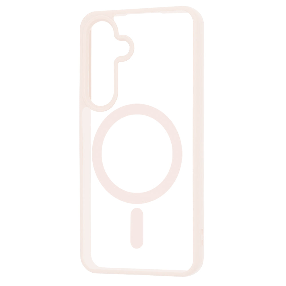 MagSafe maska za Samsung Galaxy S25 S931, Techsuit, Pro, Roza