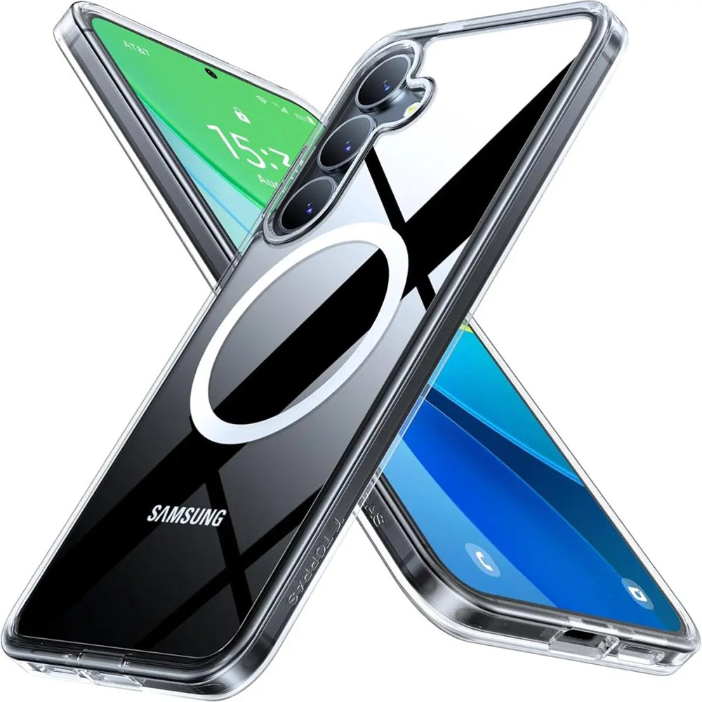 Futrola MagSafe za Samsung Galaxy S25 S931, Torras, Guardian, Prozirna