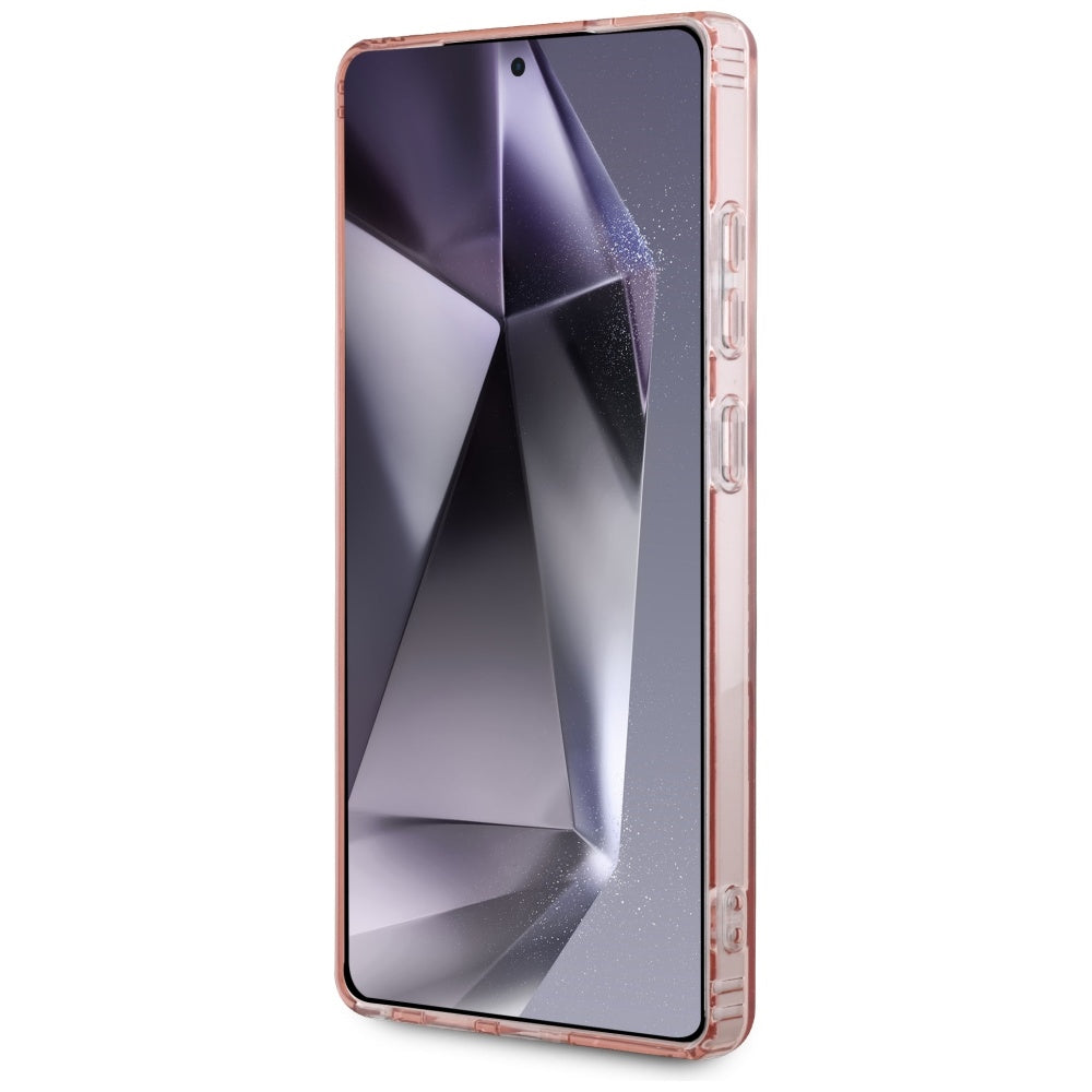 Futrola MagSafe za Samsung Galaxy S25 Ultra S938, Guess, IML Rhinestone, Roza