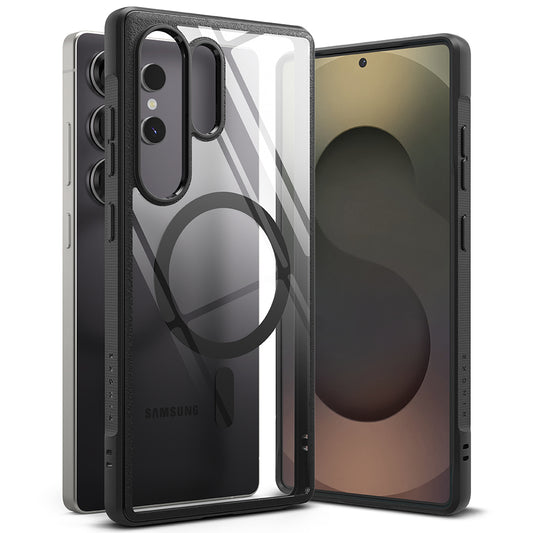 Futrola MagSafe za Samsung Galaxy S25 Ultra S938, Ringke, Fusion Bold, Crna