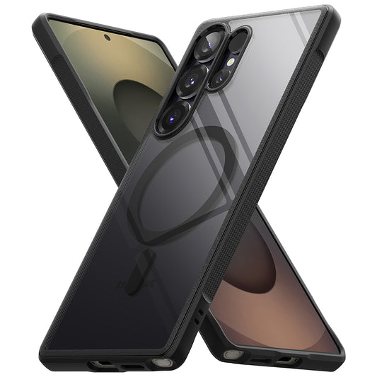 Futrola MagSafe za Samsung Galaxy S25 Ultra S938, Ringke, Fusion Bold, Crna