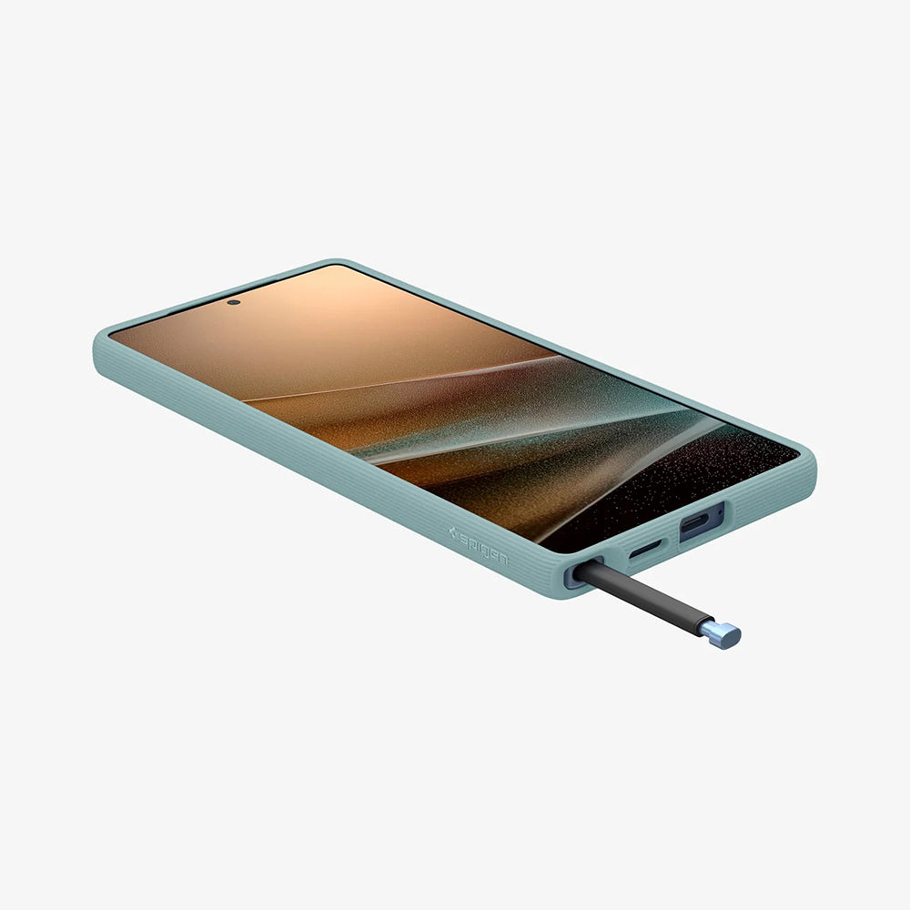 MagSafe futrola za Samsung Galaxy S25 Ultra S938, Spigen, Caseology Parallax, Zelena ACS09053