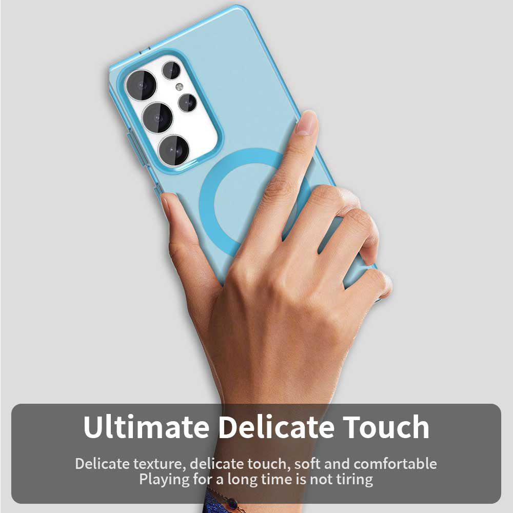 MagSafe futrola za Samsung Galaxy S25 Ultra S938, Techsuit, CandyCase, Plava