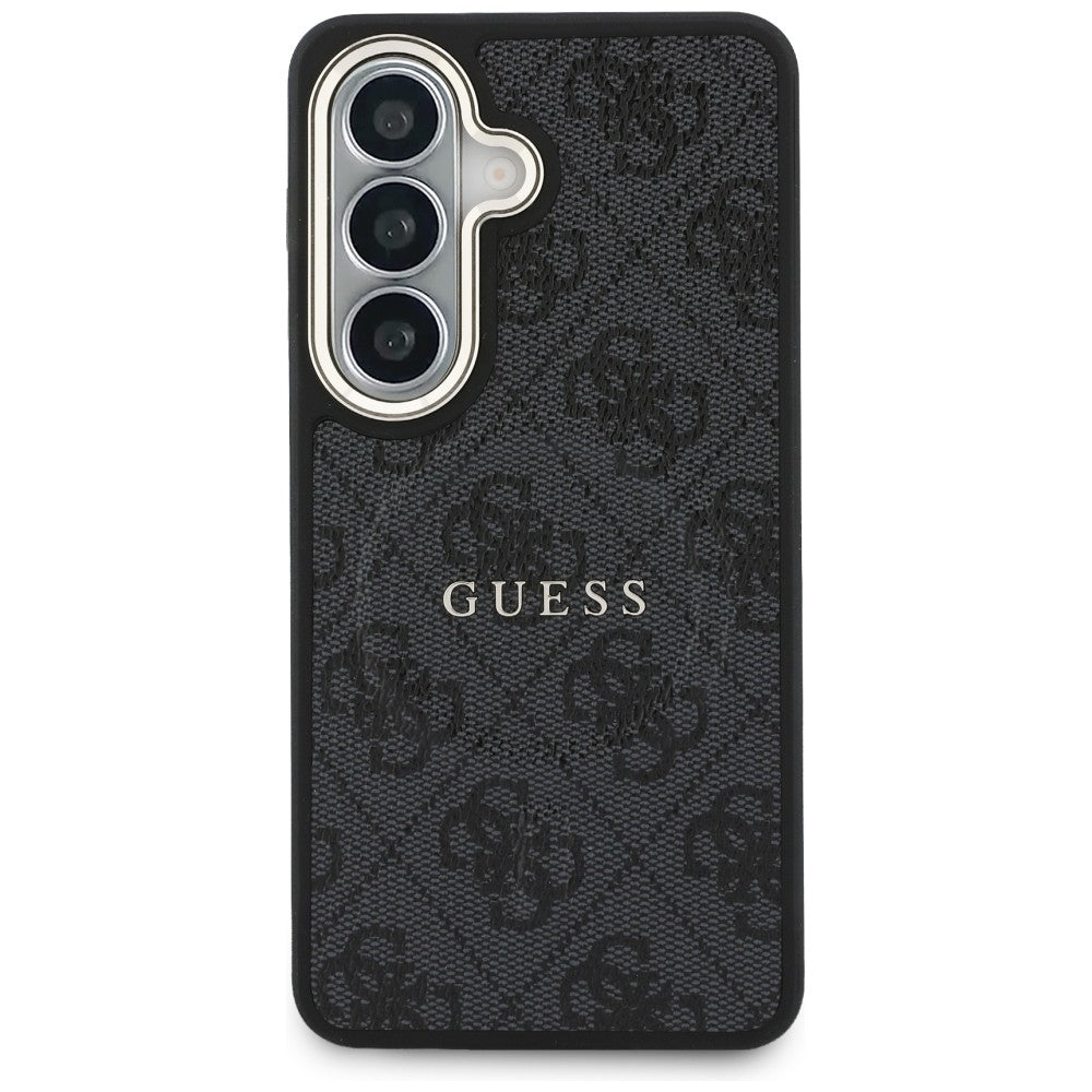 MagSafe maska za Samsung Galaxy S26 Plus S947, Guess, 4G Embossed Ring, Crna