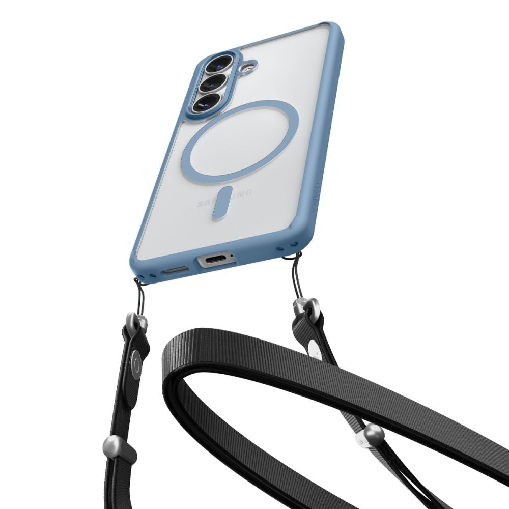 Futrola MagSafe za Samsung Galaxy S26 Plus S947, Spigen, Ultra Hybrid, Plava ACS11213