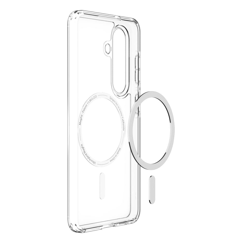 Futrola MagSafe za Samsung Galaxy S26 Plus S947, Spigen, Ultra Hybrid, Prozirna Bijela ACS10709