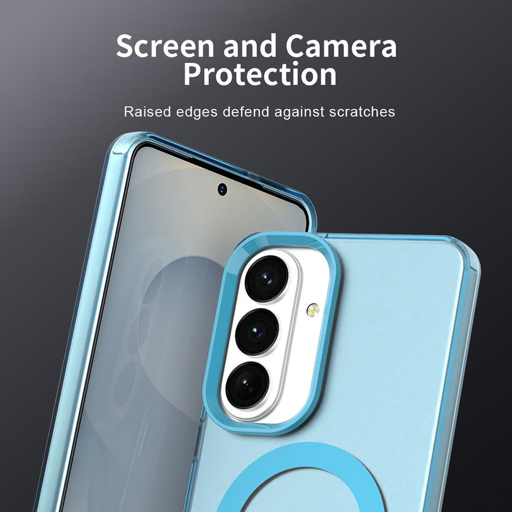 Husa MagSafe za Samsung Galaxy S26 Plus, Techsuit, CandyCase, Plava