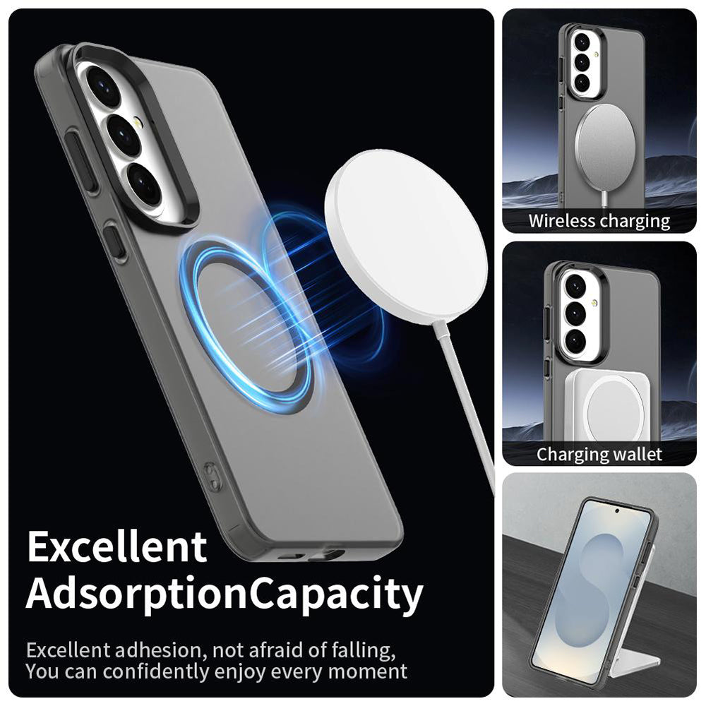 Futrola MagSafe za Samsung Galaxy S26 Plus S947, Techsuit, CandyCase, Crna