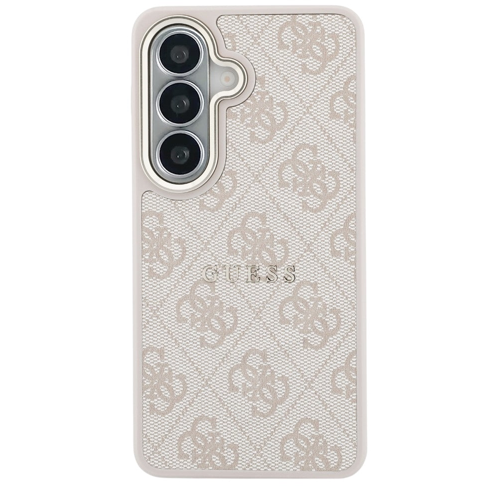 MagSafe futrola za Samsung Galaxy S26 S942, Guess, 4G Embossed Ring, Roza