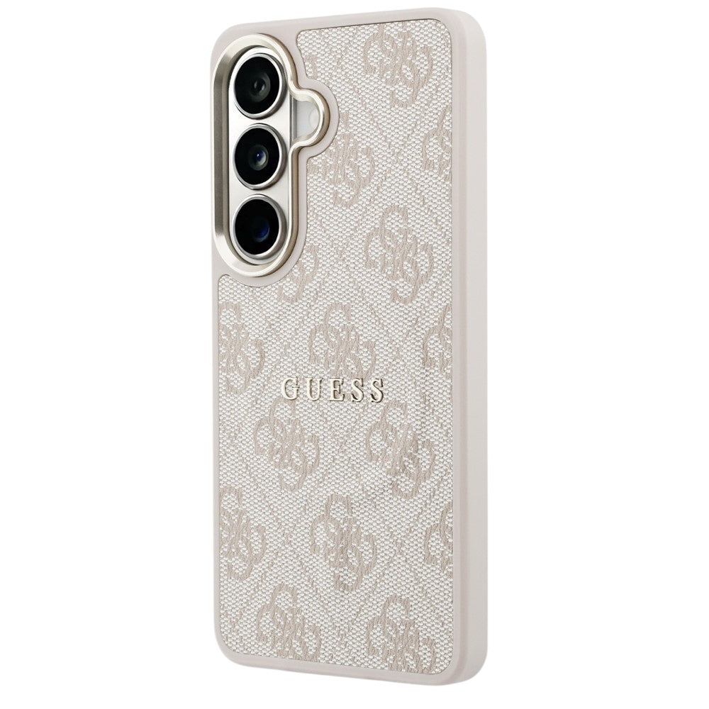 MagSafe futrola za Samsung Galaxy S26 S942, Guess, 4G Embossed Ring, Roza