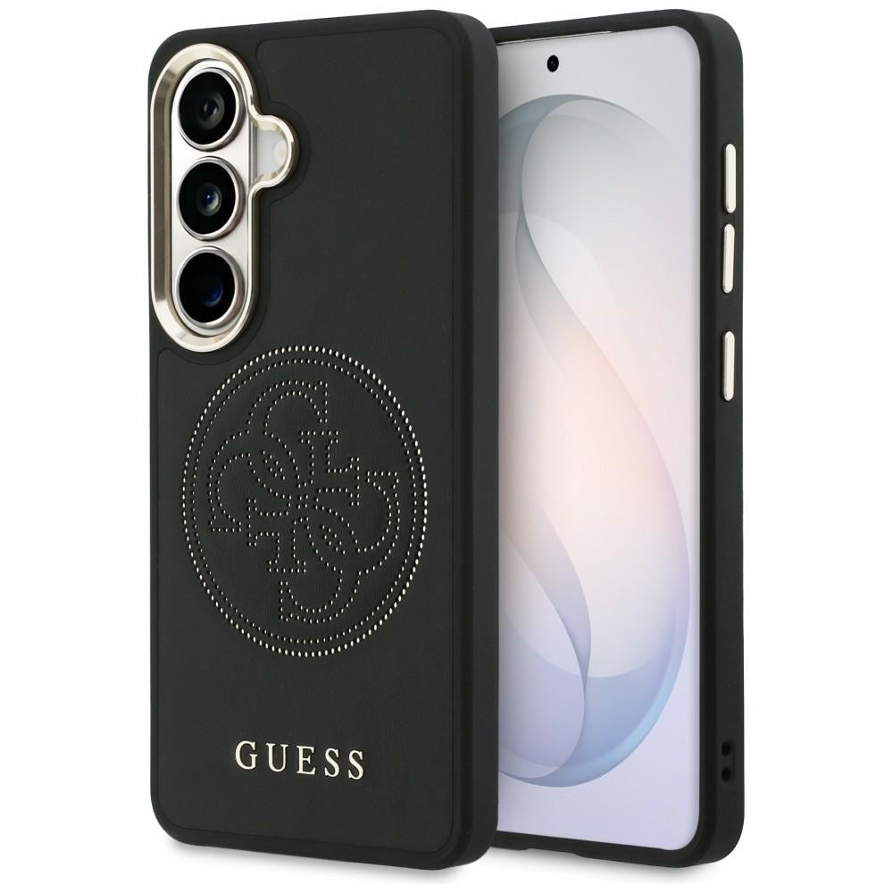 MagSafe futrola za Samsung Galaxy S26 S942, Guess, Perforated Logo, Crna
