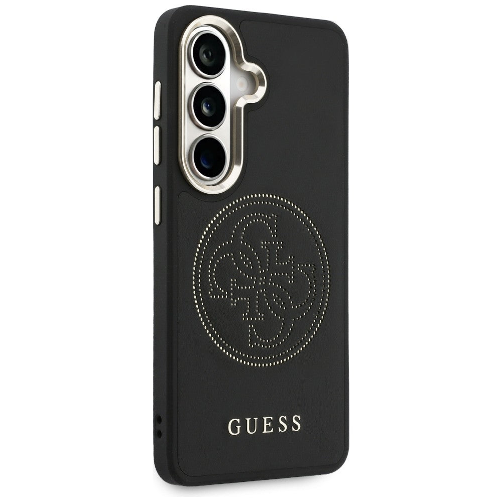 MagSafe futrola za Samsung Galaxy S26 S942, Guess, Perforated Logo, Crna
