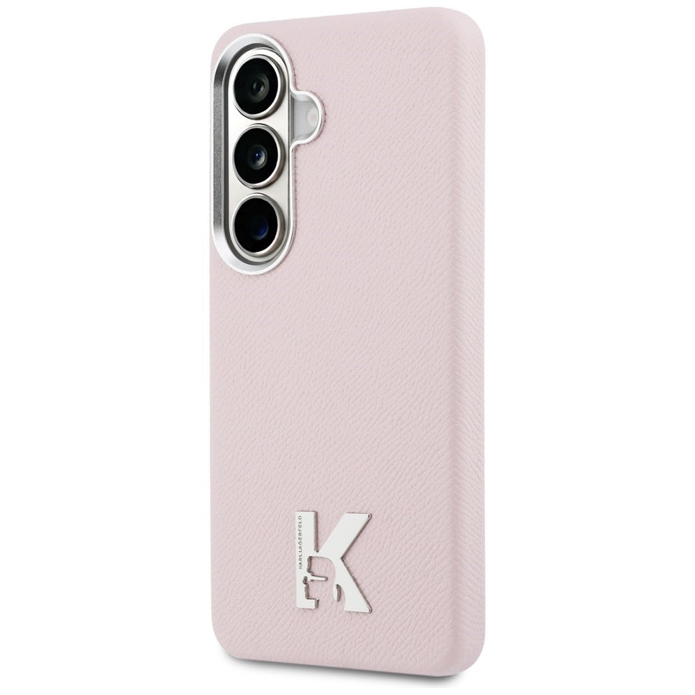 MagSafe futrola za Samsung Galaxy S26 S942, Karl Lagerfeld, Karl Head Logo, Roza