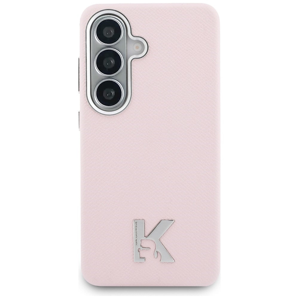 MagSafe futrola za Samsung Galaxy S26 S942, Karl Lagerfeld, Karl Head Logo, Roza
