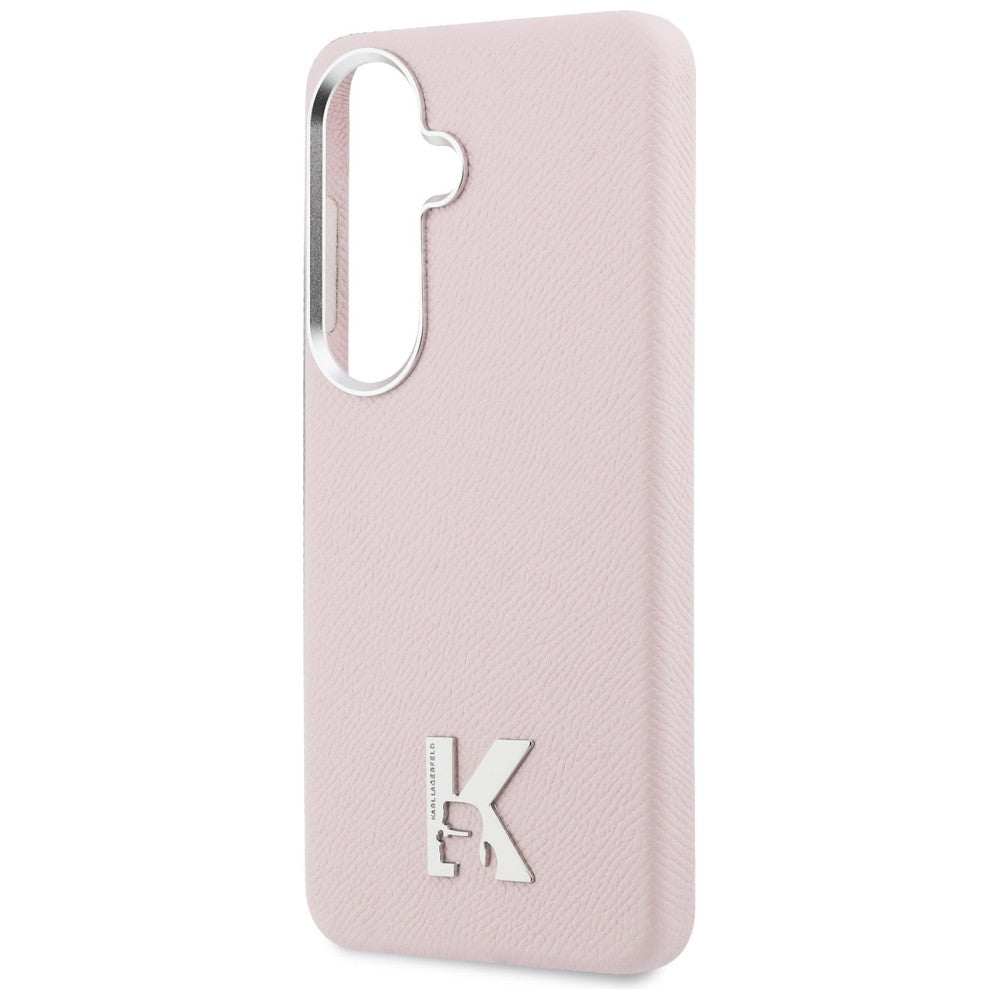 MagSafe futrola za Samsung Galaxy S26 S942, Karl Lagerfeld, Karl Head Logo, Roza