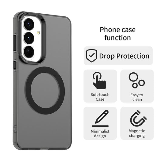 Futrola MagSafe za Samsung Galaxy S26, Techsuit, CandyCase, Crna