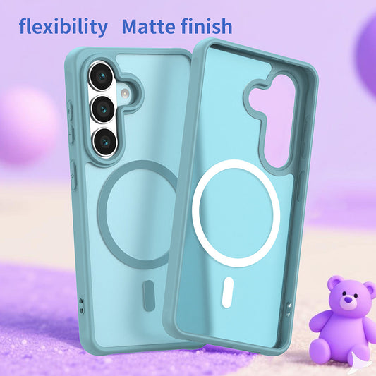 Futrola MagSafe za Samsung Galaxy S26, Techsuit, HaloFrost II, Svijetlo Zelena